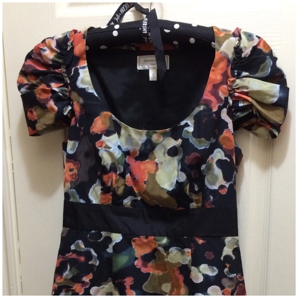 Moulinette Soeurs black floral Pittore dress - Picture 3 of 7